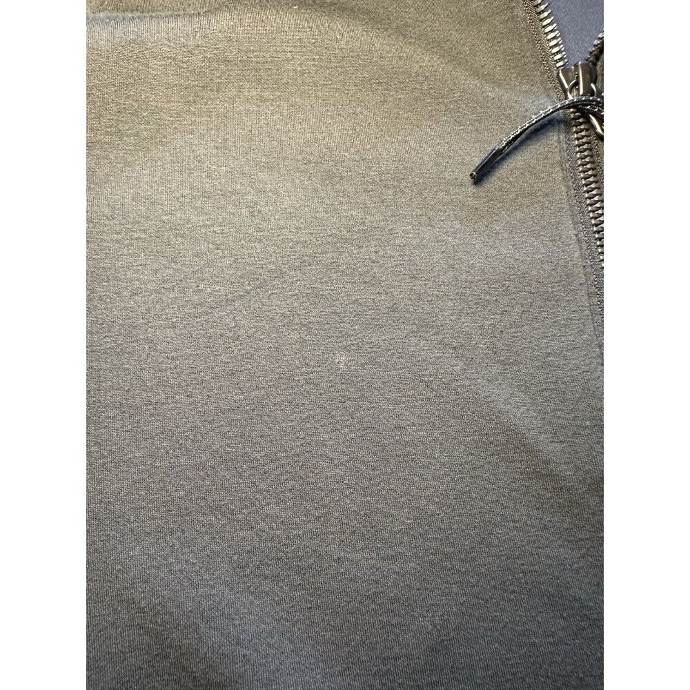 Spanx AirEssentials Half Zip Sweatshirt Dark Palm Green Size Medium - Picture 4 of 5